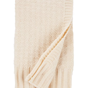 Cobertor bebê de tricot trabalhado Bege | Carter's